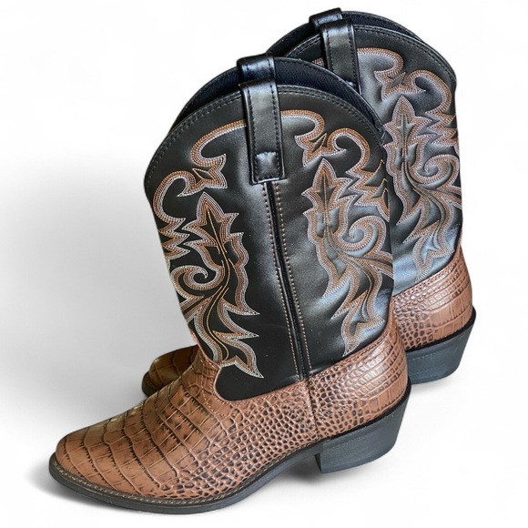 MASTERSON Co. Leather Western Cowboy Boots Men’s Size 10.5D Coastal Cowb… - Picture 8 of 16